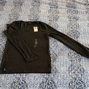 Ralph Lauren Charcoal Long Sleeve Shirt